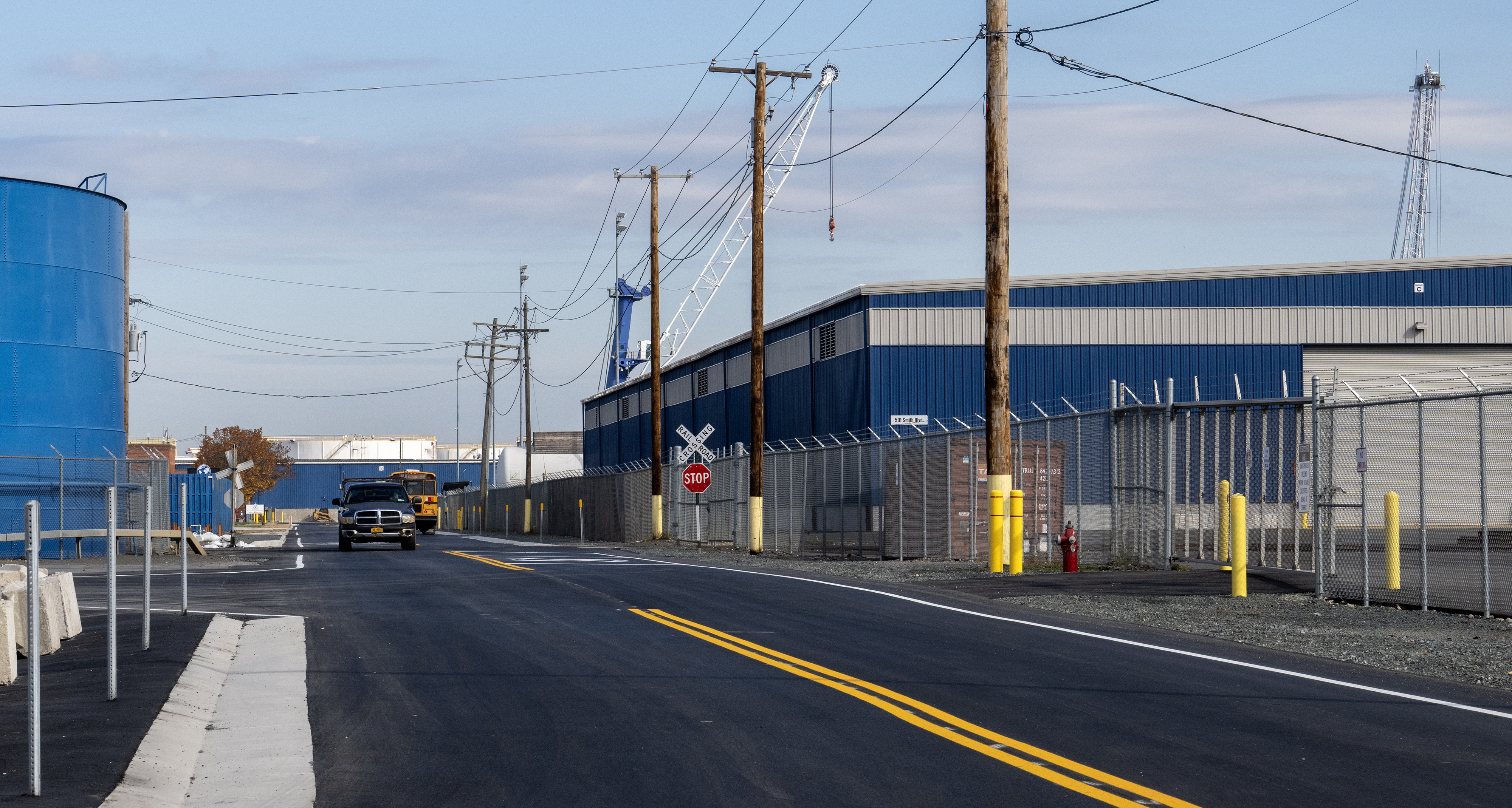 Smith Blvd at Warehouse C/South Terminal entrance